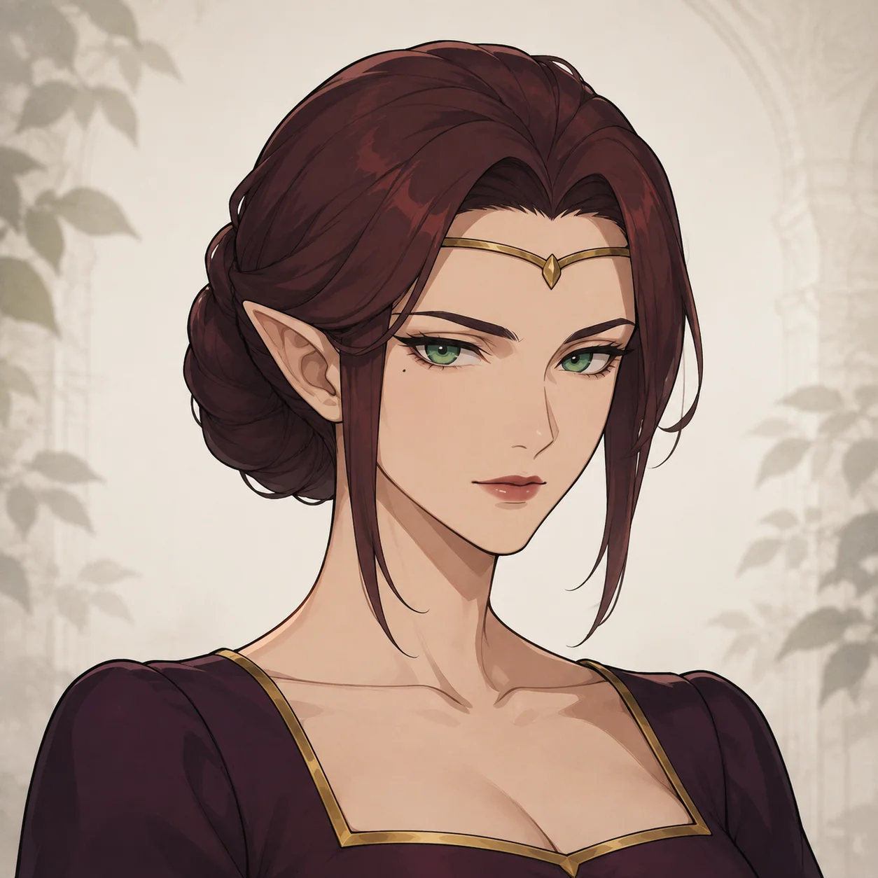 Maeve Rosethorn, the regent, from The Rose Court